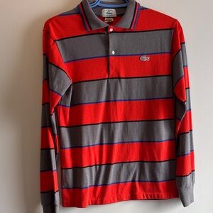 Vintage Izod Lacoste Men's Polo long sleeve 1970-1980s **small mark on sleeve**